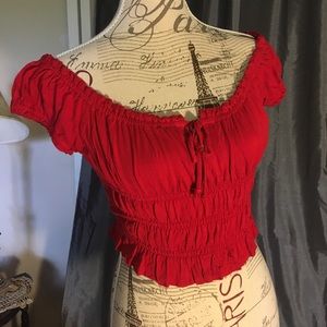 Industry supply size med red hot top